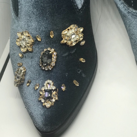 LolaShoetique Jeweled ankle booties - Picture 3 of 8